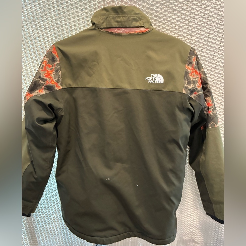 North Face Boy’s Freedom Extreme Insulated Jacket, Camo & Orange; Size L 14/16 - Picture 10 of 14